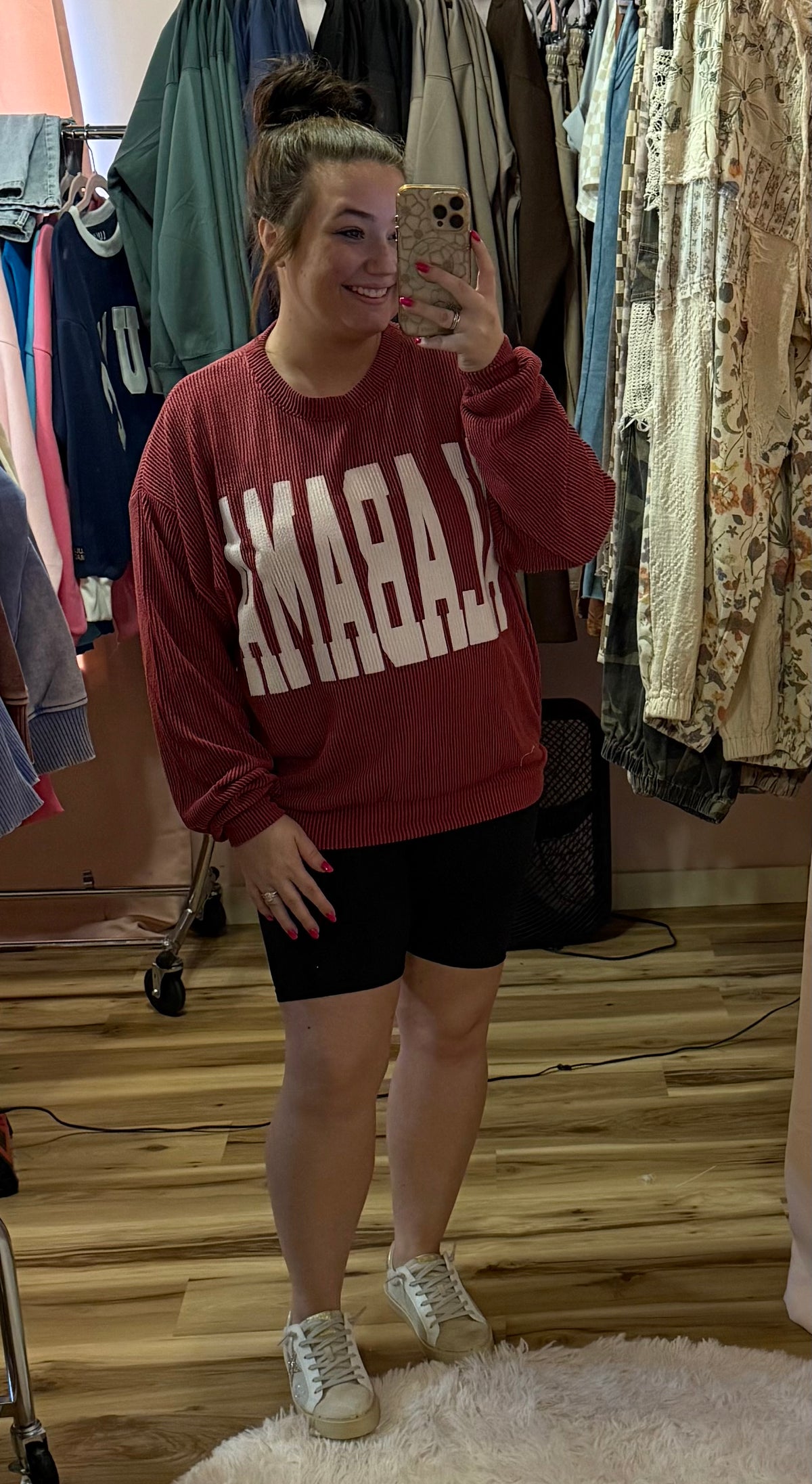 ALABAMA Graphic Print Crewneck