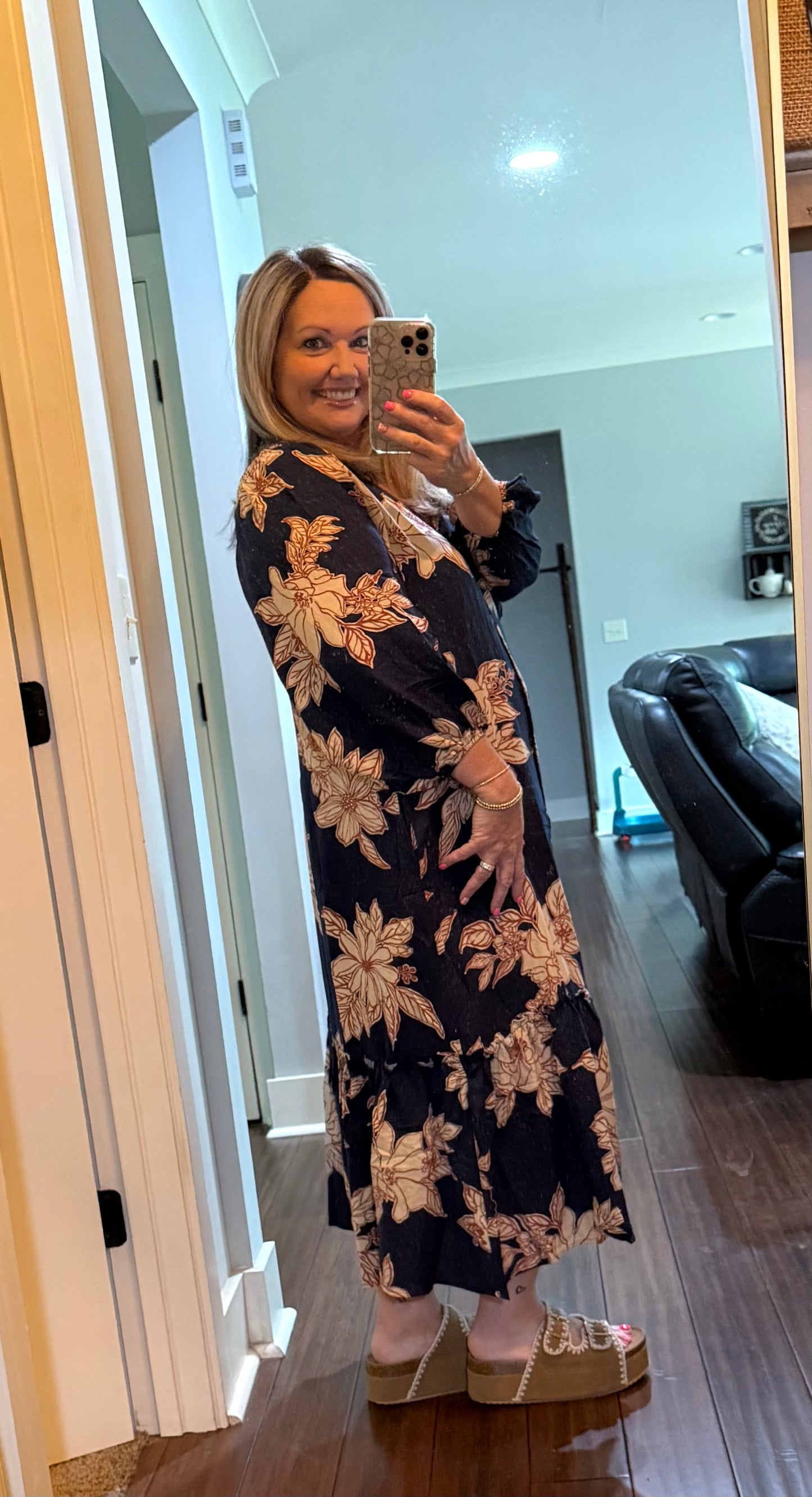 FALLING FOR YOU MAXI DRESS(SMALL-3X)
