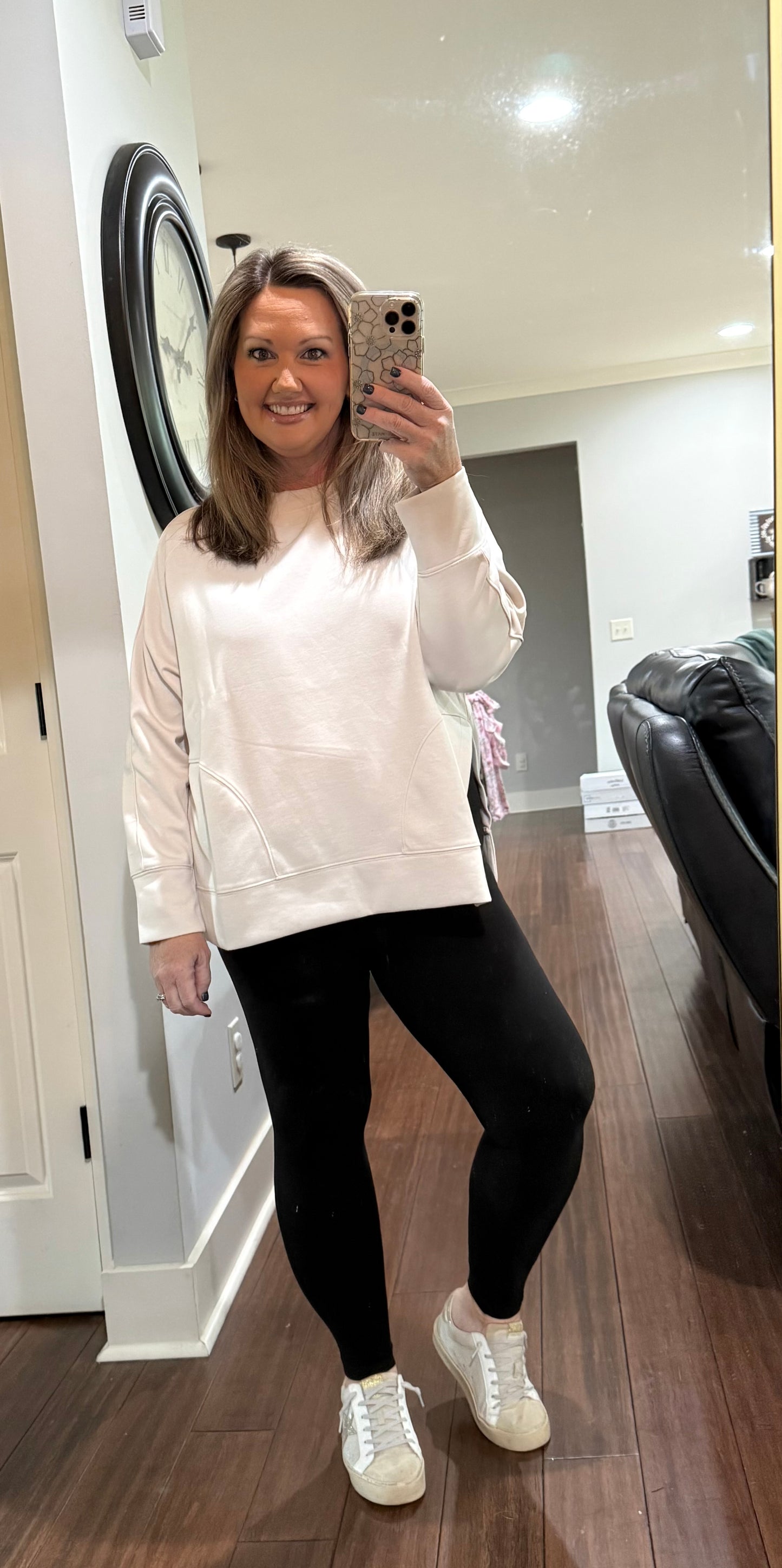 AIMEE SCUBA PULLOVER WITH SIDE SLITS  **REGULAR AND CURVY**