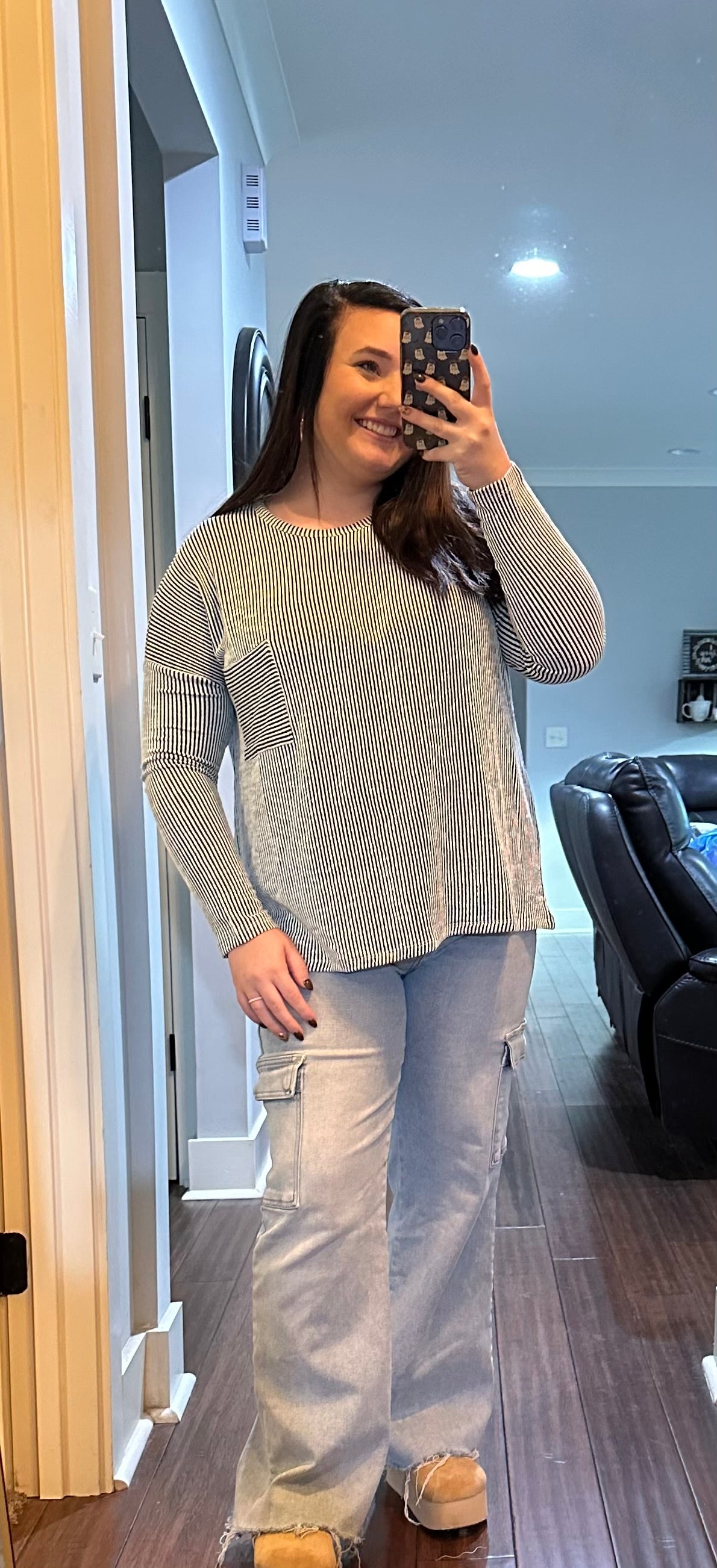 MARGO RIBBED TOP **SMALL-3X**