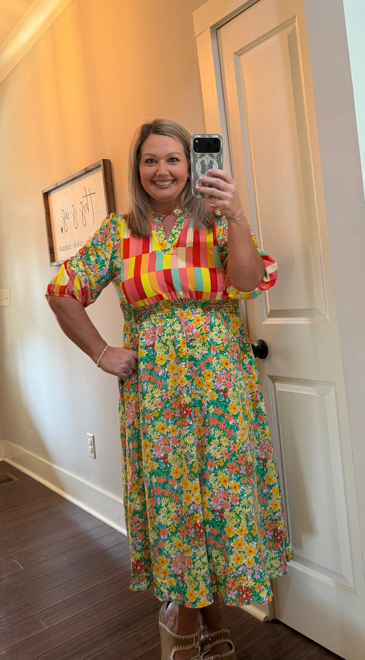 SPRING GARDEN DRESS