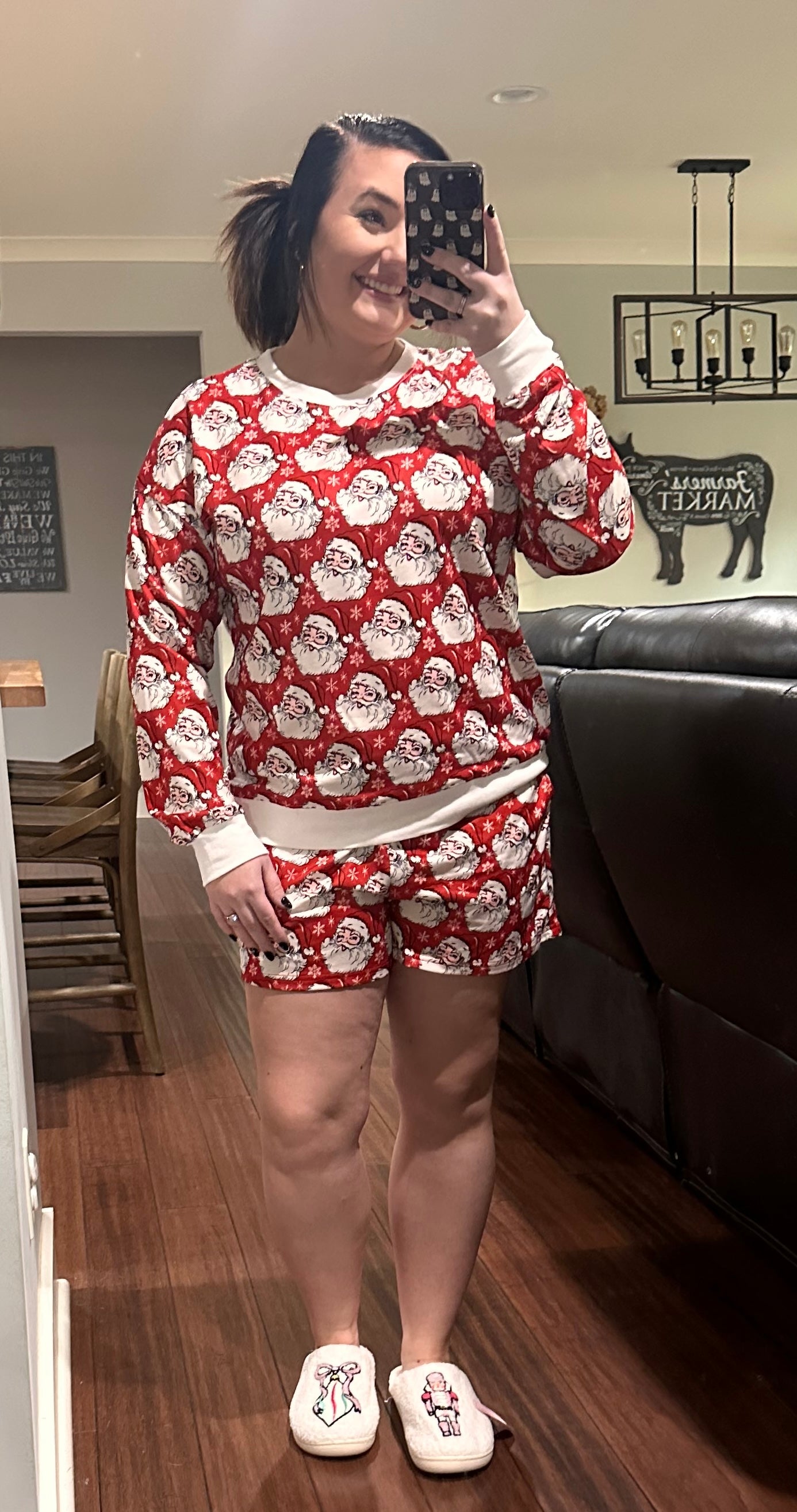 SANTA SHORT SET