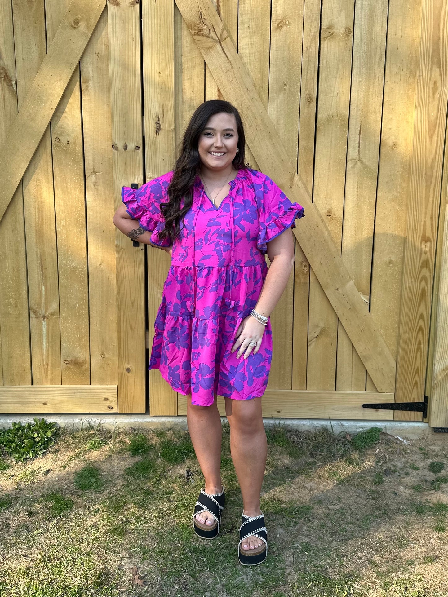 MAISIE FLORAL PRINT DRESS