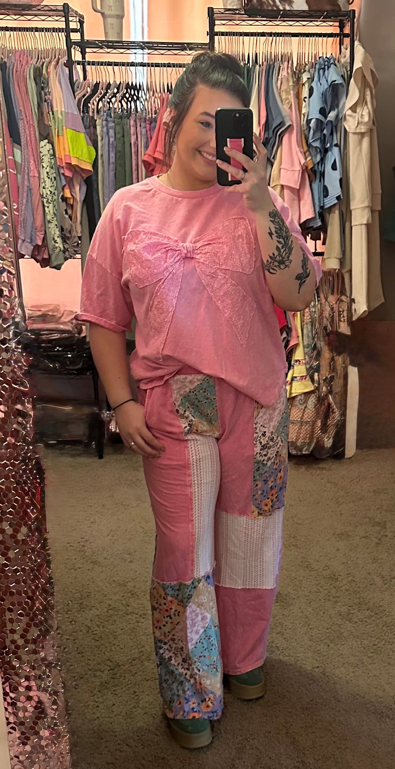 RUBY FLORAL BOHO PANTS