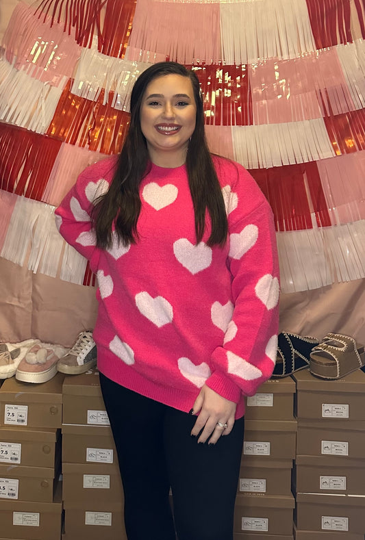 HEARTING YOU SWEATER