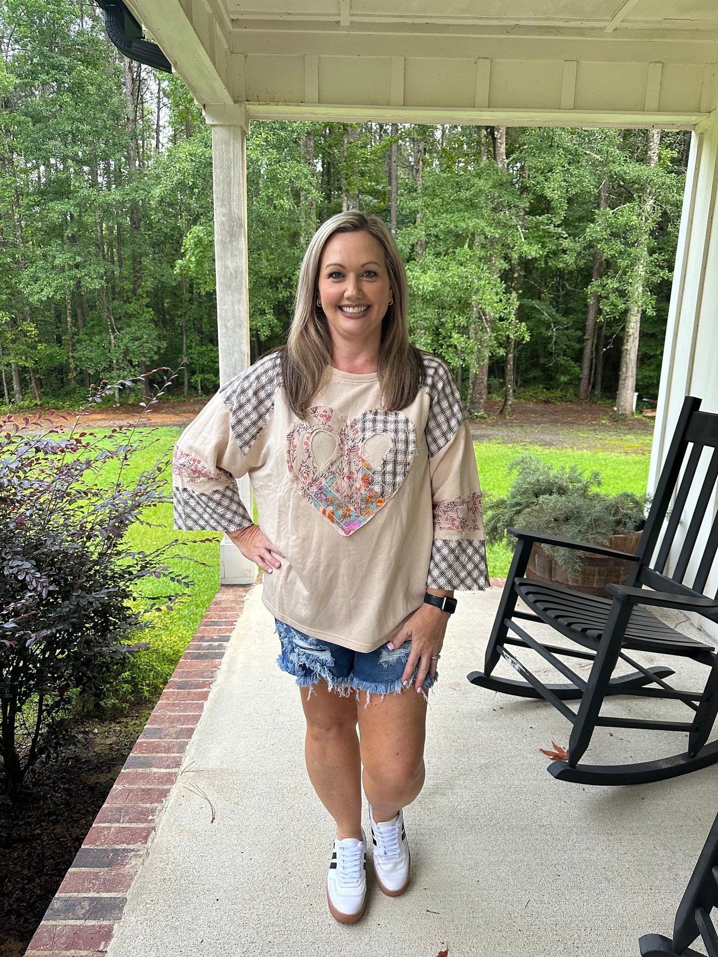 VINTAGE HEART TOP