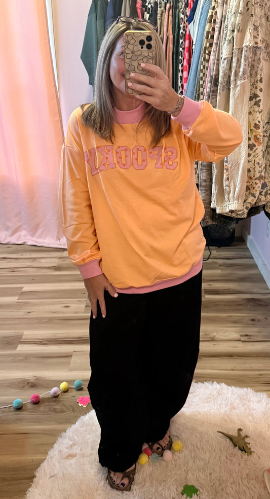 SPOOKY MOCK NECK TUNIC