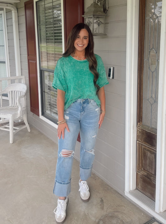 CAITLYN DISTRESSED JEANS