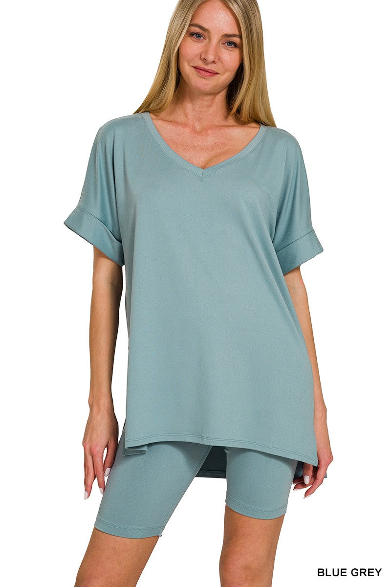 BRANDI TOP AND SHORTS SET