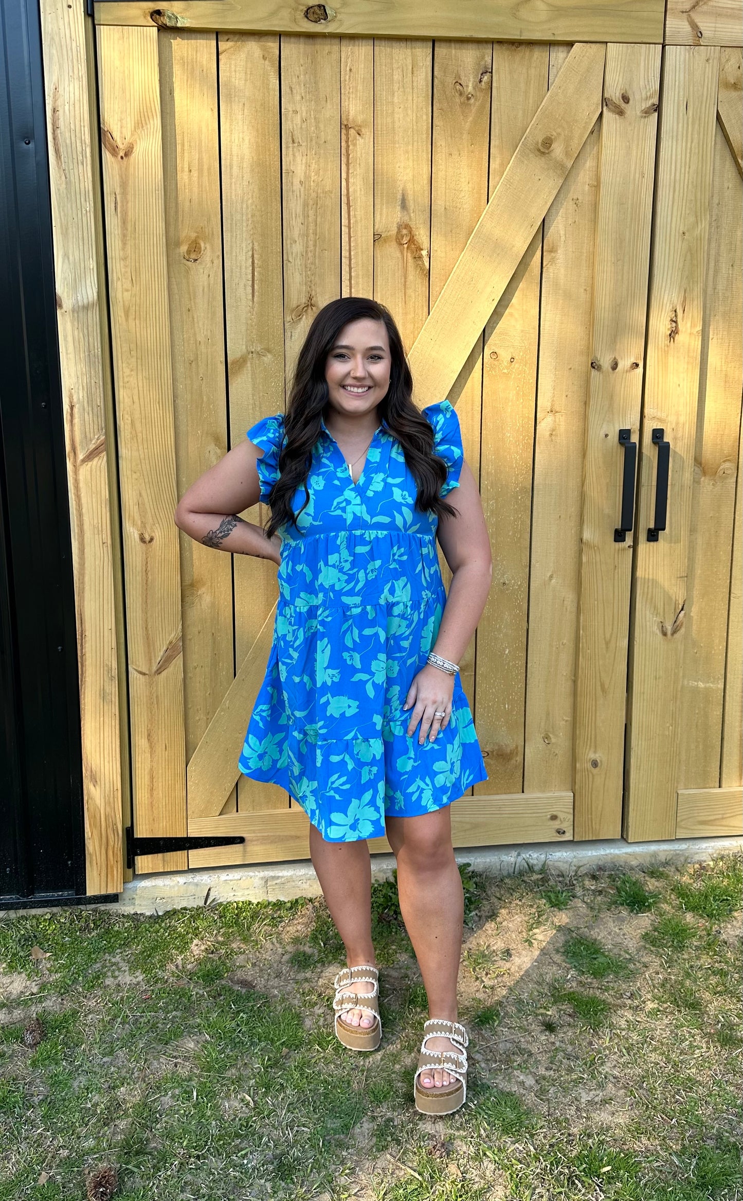 JANE FLORAL A-LINE