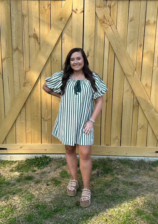RALEY STRIPED DRESS