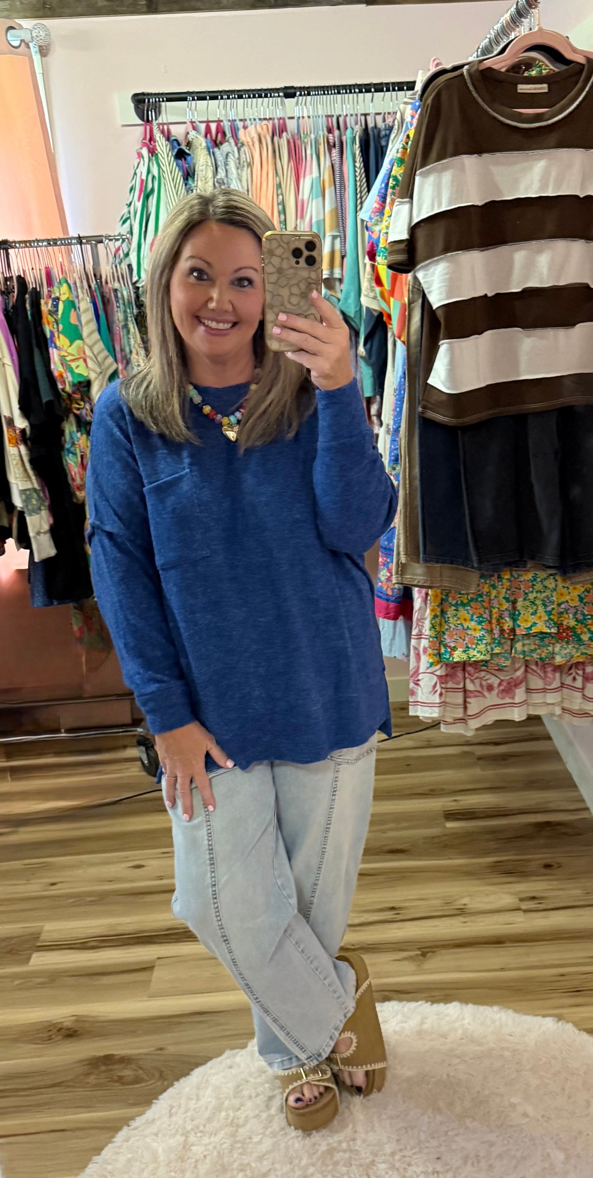 MAGGIE MELANGE SWEATER