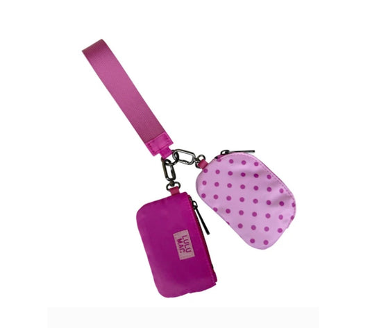 LULU MAC DOUBLE POUCH WRISTLET