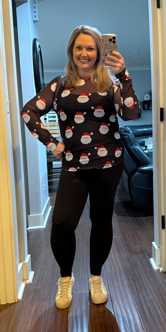 SANTA MESH TOP