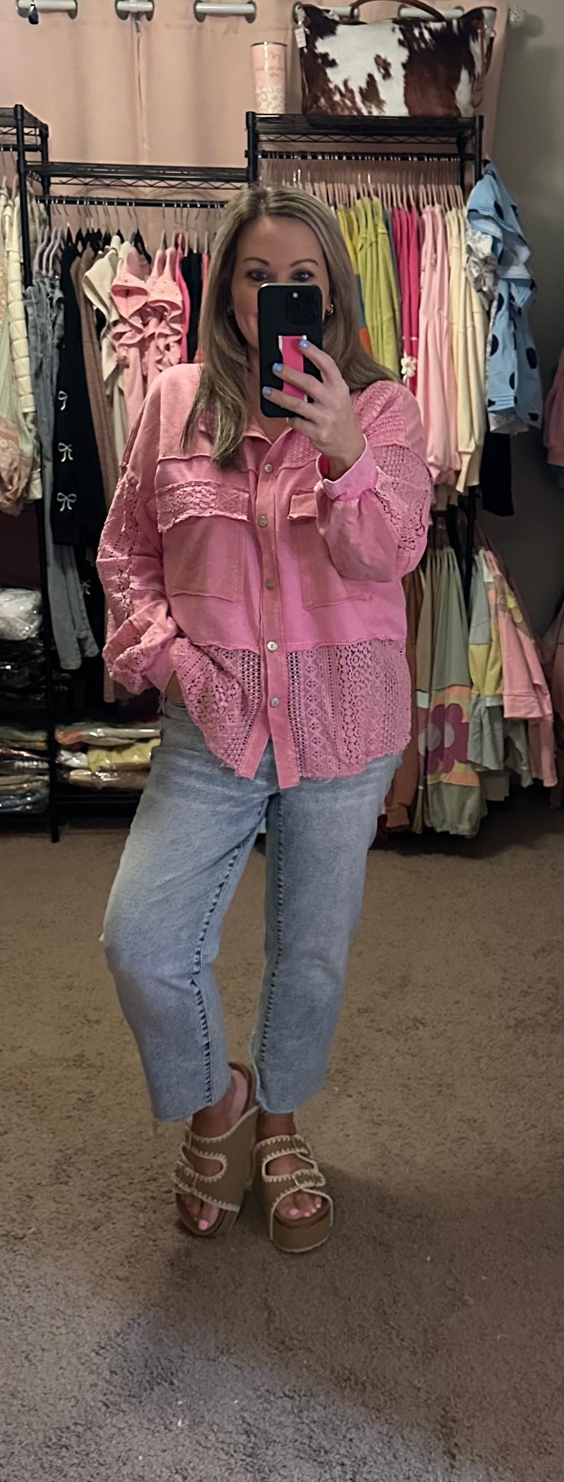 WILLOW BOHO SHACKET