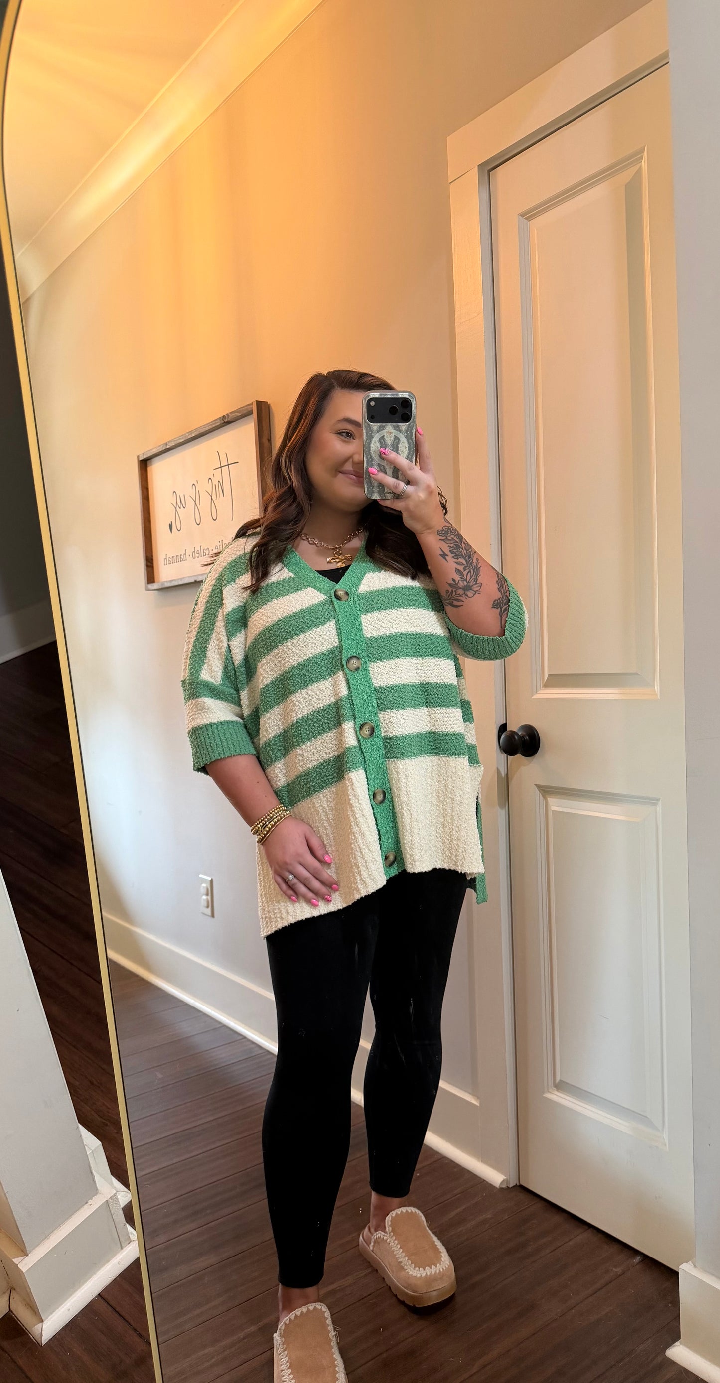 POPCORN TEXTURED OVERSIZED CARDIGAN