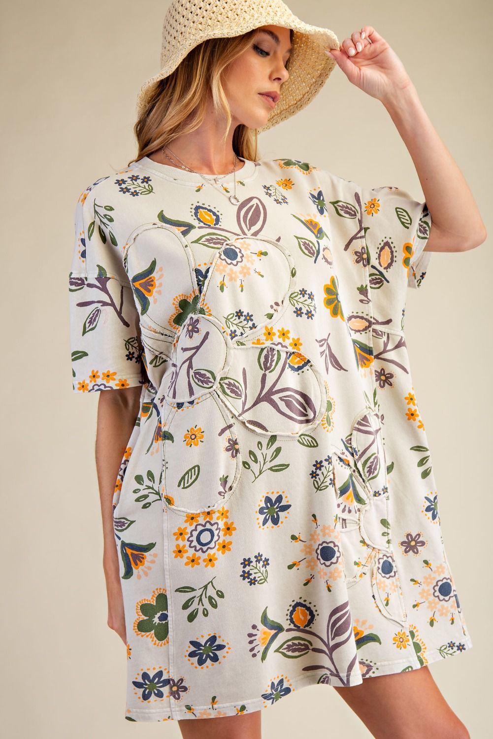 DAISY PATCH DRESS