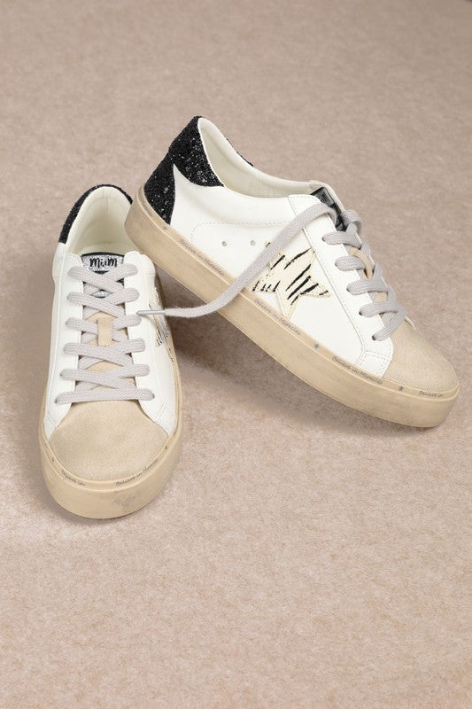 ZEBRA STAR SNEAKERS