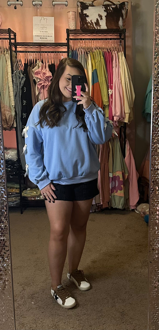 MONICA BOW PULLOVER