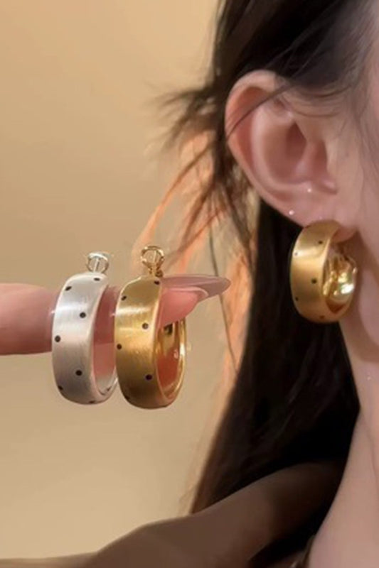 POLKA DOT HOOPS