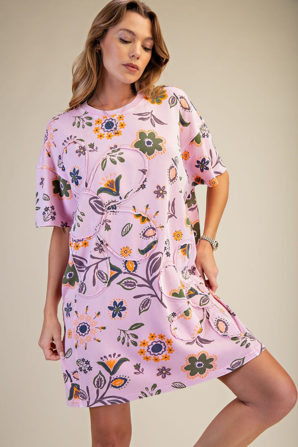 DAISY PATCH DRESS