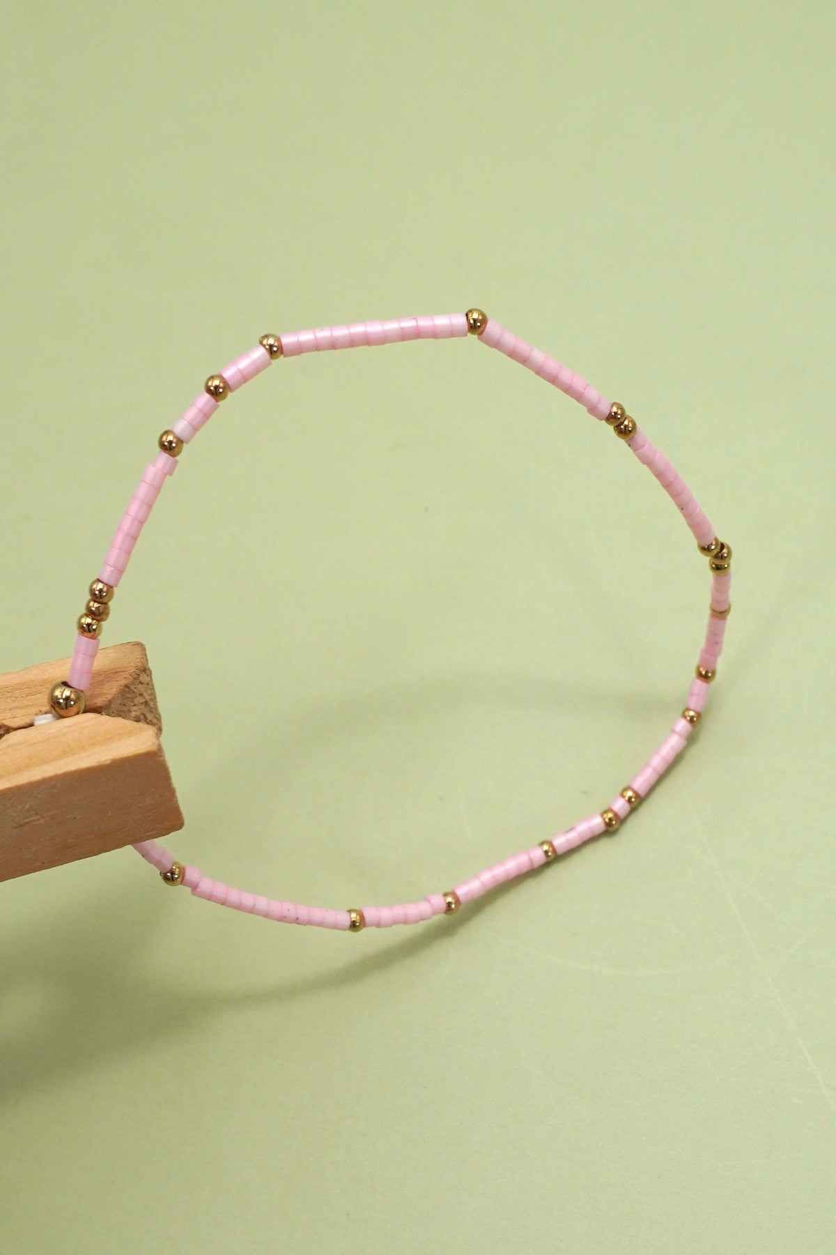 BOHO COLORFUL BALL BEADED BRACELET