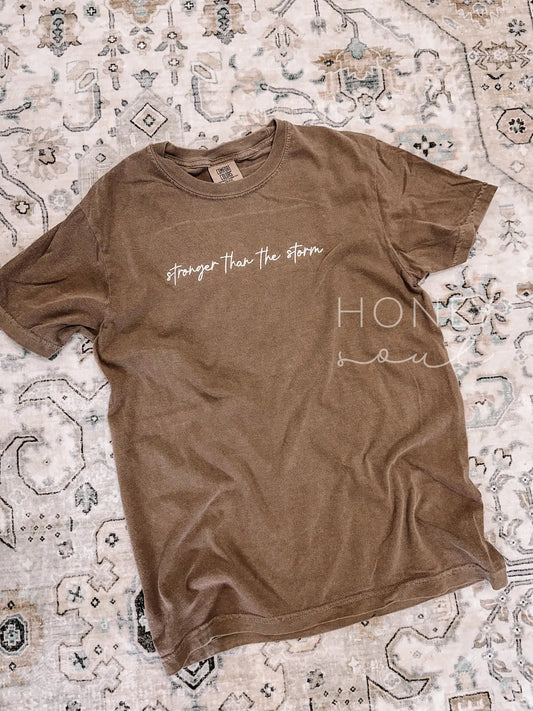 STRONGER THAN THE STORM TEE