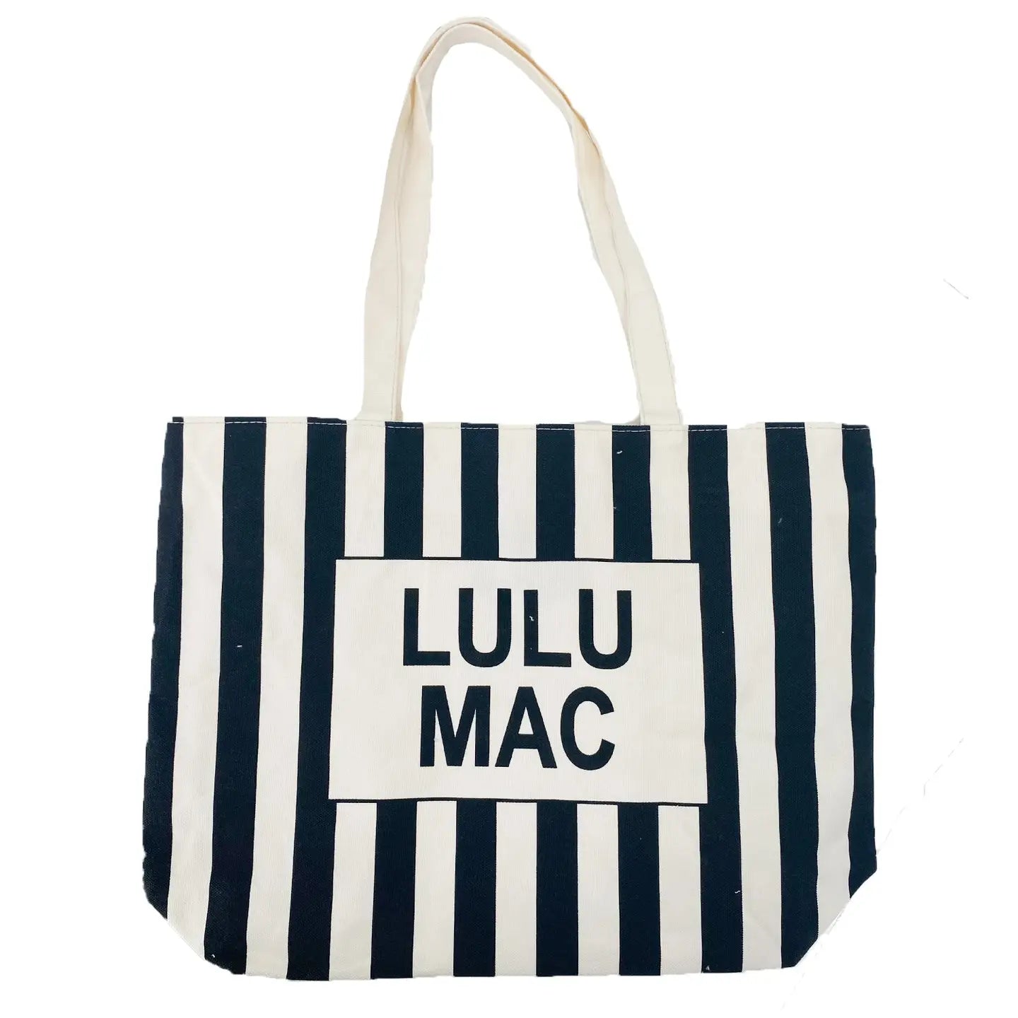 LULU MAC CANVAS TOTE BAG