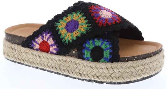 PLATFORM ESPADRILLE SANDAL