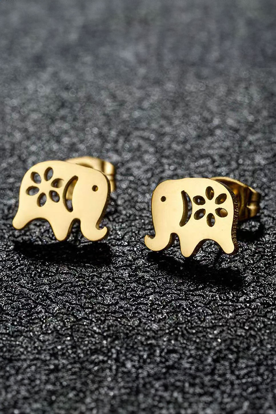 ELEPHANT STUD EARRINGS