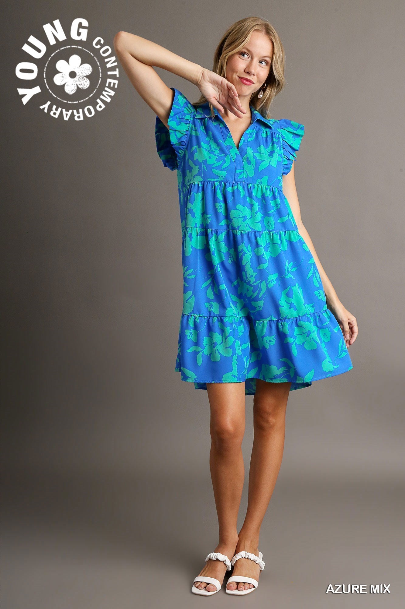 JANE FLORAL A-LINE