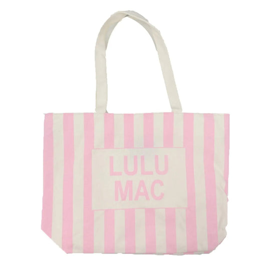 LULU MAC CANVAS TOTE BAG